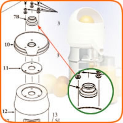 Sunkist 07 Juicer Parts 