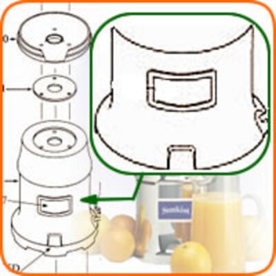 Sunkist 12 - Juicer Parts 