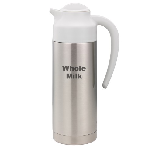 Service Ideas S2SN100WHOLEETWHT Beverage Server 
