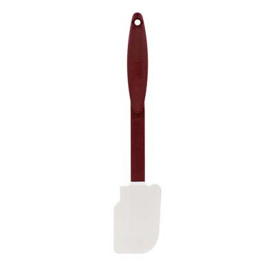 Tablecraft 1863 - Spatula, 14', notched silicone blade, nylon handle 