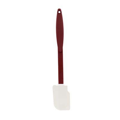 Tablecraft 1864 - Spatula, 16-1/4', notched silicone blade, nylon handle 