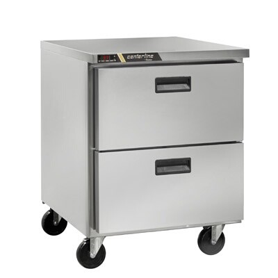 Traulsen CLUC-27R-DW - Undercounter Refrigerator, 27' W, 6.5 cu. ft., (2) drawers 