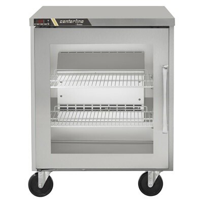 Traulsen CLUC-27R-GD-R - Undercounter Refrigerator, one-section, 27' W, (1) right hinged glass door 