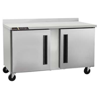 Traulsen CLUC-60R-SD-WTRR - Work Top Refrigerator, two-section, 60' W, (2) right hinged solid doors 