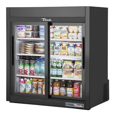 True GDM-09-SQ-HC-LD Countertop Refrigerated Merchandiser 
