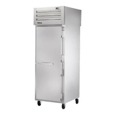 True STA1RPT-1S-1S-HC Pass-Thru Refrigerator 