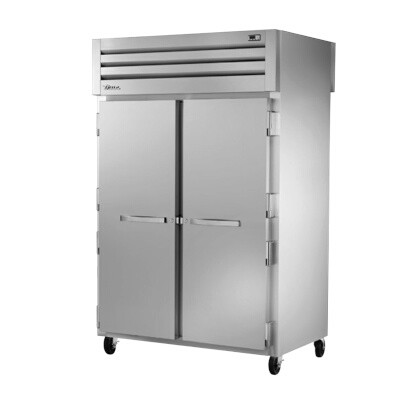 True STA2RPT-2S-2S-HC Pass-Thru Refrigerator 