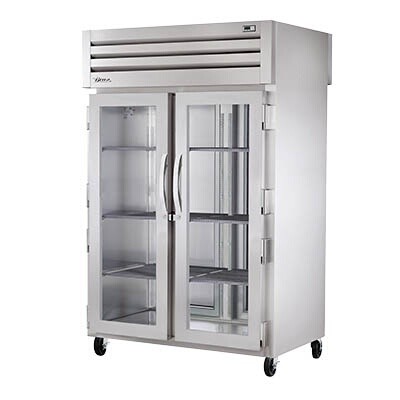 True STR2HPT-2G-2S Pass-Thru Heated Cabinet 