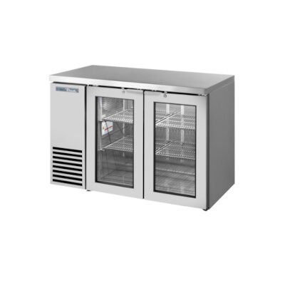 True TBB24-48-2G-Z1-SFT-S-1 Back Bar Cooler 