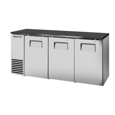 True TBB24-72-3S-Z1-BST-S-1 Back Bar Cooler 