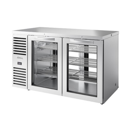 True TBR60-PTSZ1-L-S-GG-GG-1 Pass-Thru Back Bar Cooler 