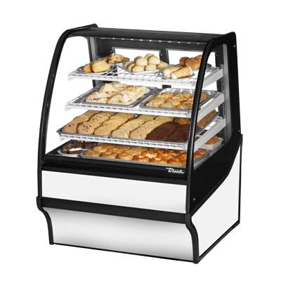 True TDM-DC-36-GE/GE-S-W Non-Refrigerated Bakery Case 