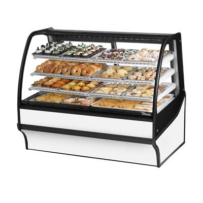 True TDM-DC-59-GE/GE-W-W Non-Refrigerated Bakery Case 
