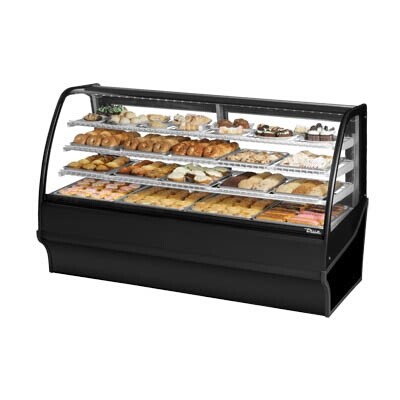 True TDM-DC-77-GE/GE-B-W Non-Refrigerated Bakery Case 