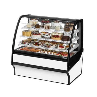 True TDM-R-48-GE/GE-S-W Refrigerated Bakery Case 