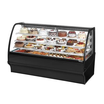 True TDM-R-77-GE/GE-B-W Refrigerated Bakery Case 