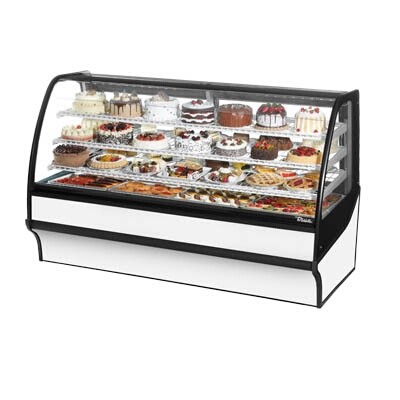 True TDM-R-77-GE/GE-S-W Refrigerated Bakery Case 