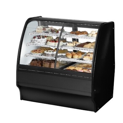 True TGM-DZ-48-SC/SC-S-S Dual Temp Display Case 