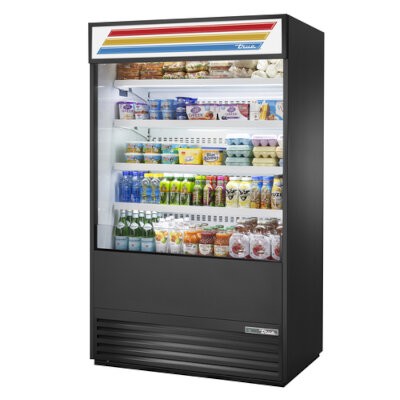 True TOAM-48-HC-TSL01 Air Curtain Merchandiser 