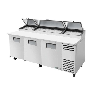 True TPP-AT-93-HC Pizza Prep Table 