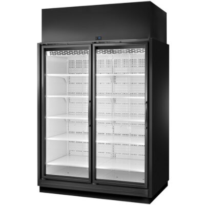 True TRM2M-BLK-WHT-1BLKRR-YY-4 Refrigerated Merchandiser 