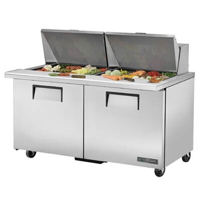 True TSSU-60-24M-B-ST-HC Mega Top Prep Table 