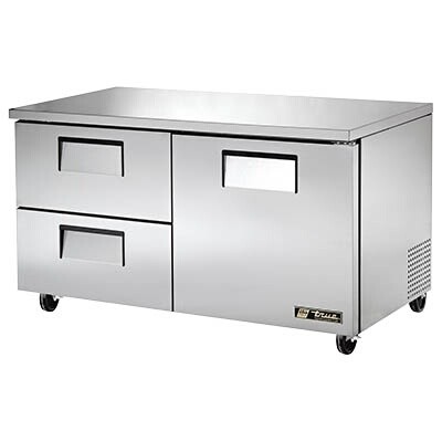 True TUC-60D-2-HC Undercounter Refrigerator 