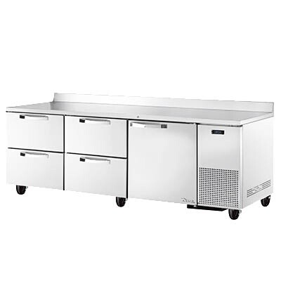 True TWT-93D-4-HC-SPEC3 Work Top Refrigerator 