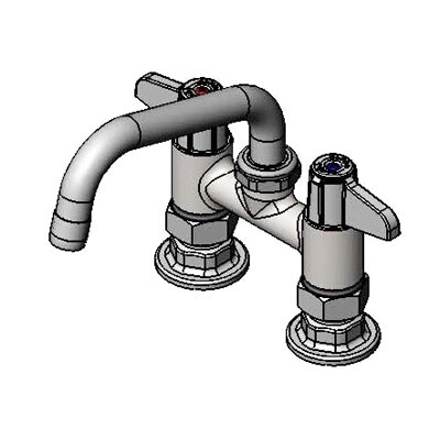 T&S Brass 5F-4DLX06 Deck Mount Faucet 