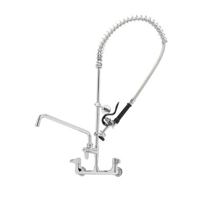 T&S Brass 5PR-8W18 Pre-Rinse Faucet with Add On Faucet 
