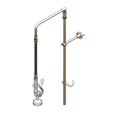 T&S Brass B-0111-02 Pre-Rinse Faucet Assembly 