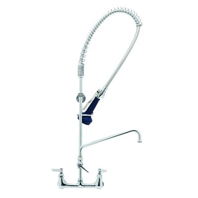 T&S Brass B-0133-A10-08C Pre-Rinse Faucet with Add On Faucet 