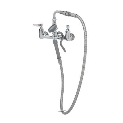 T&S Brass B-0167-01 Faucet with Spray Hose 