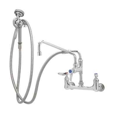 T&S Brass B-0175 Faucet with Spray Hose 