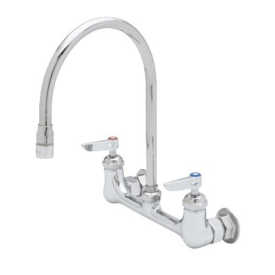 T&S Brass B-0230-134XA-CR Wall Mount Faucet 