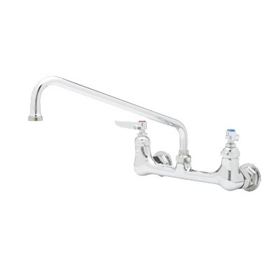 T&S Brass B-0231-CR-SC Wall Mount Faucet 