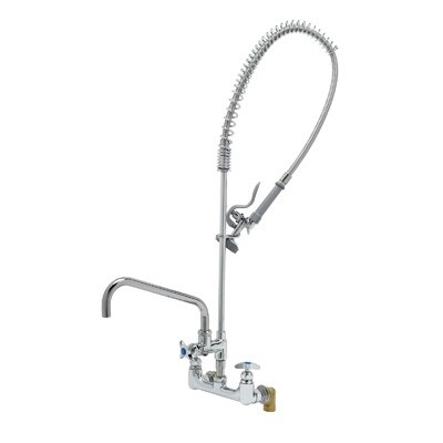 T&S Brass B-0287 Pre-Rinse Faucet with Add On Faucet 
