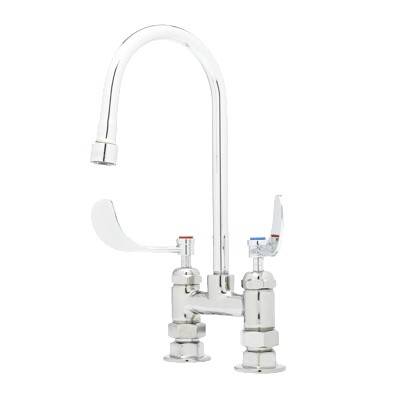 T&S Brass B-0328-CR-VF05 Deck Mount Faucet 