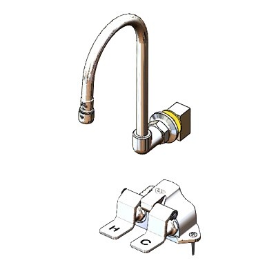 T&S Brass B-0502-537K Foot Valve 