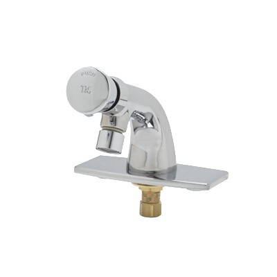 T&S Brass B-0805-VR Deck Mount Faucet 