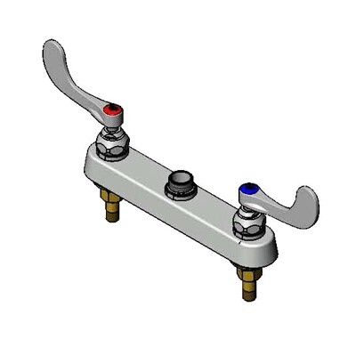 T&S Brass B-1120-LN-WH4 Deck Mount Faucet 