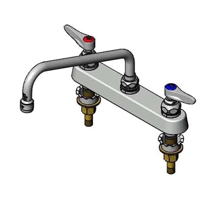 T&S Brass B-1122-XS Deck Mount Faucet 