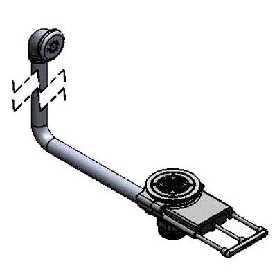 T&S Brass B-3992-01 Waste Drain Valve 