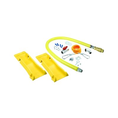 T&S Brass HG-4E-48K-PS Gas Connector Hose Kit 