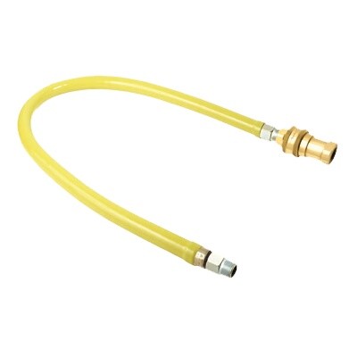 T&S Brass HG-6D-48S Gas Connector Hose Kit 
