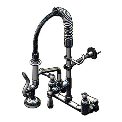 T&S Brass MPZ-8WCN-06 Pre-Rinse Faucet Assembly 