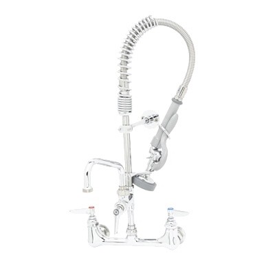 T&S Brass MPZ-8WLN-08-CR Pre-Rinse Faucet Assembly 