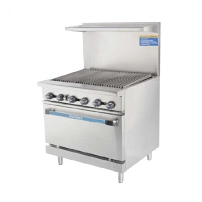 Turbo Air TAR-36RB-LP Restaurant Range 
