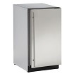 U-Line U-2218RS-00B - Undercounter Refrigerator, 17-3/4'W, stainless steel front panel 