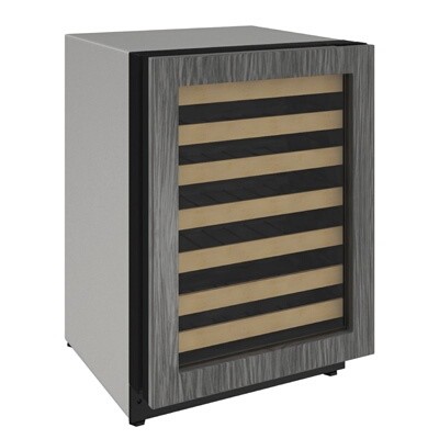 U-Line U-2224WCINT-00A - Wine Refrigerator, 23-5/8'W, 4.7 cu. ft., (1) glass door 